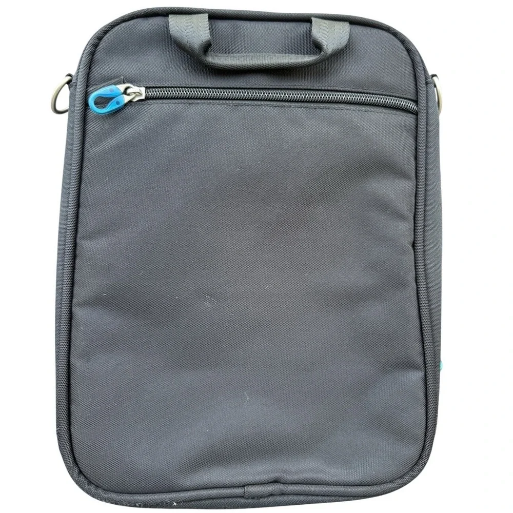 SOL Computer‎ iPad / Tablet Shoulder Messenger Bag Portfolio Case Black Nylon